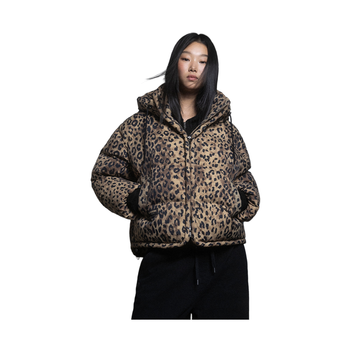 라이프워크 세미 오버핏 후드 다운 점퍼_LW254DJ712(Lifework Semi-Overfit Hooded Down Jumper_LW254DJ712) - 2