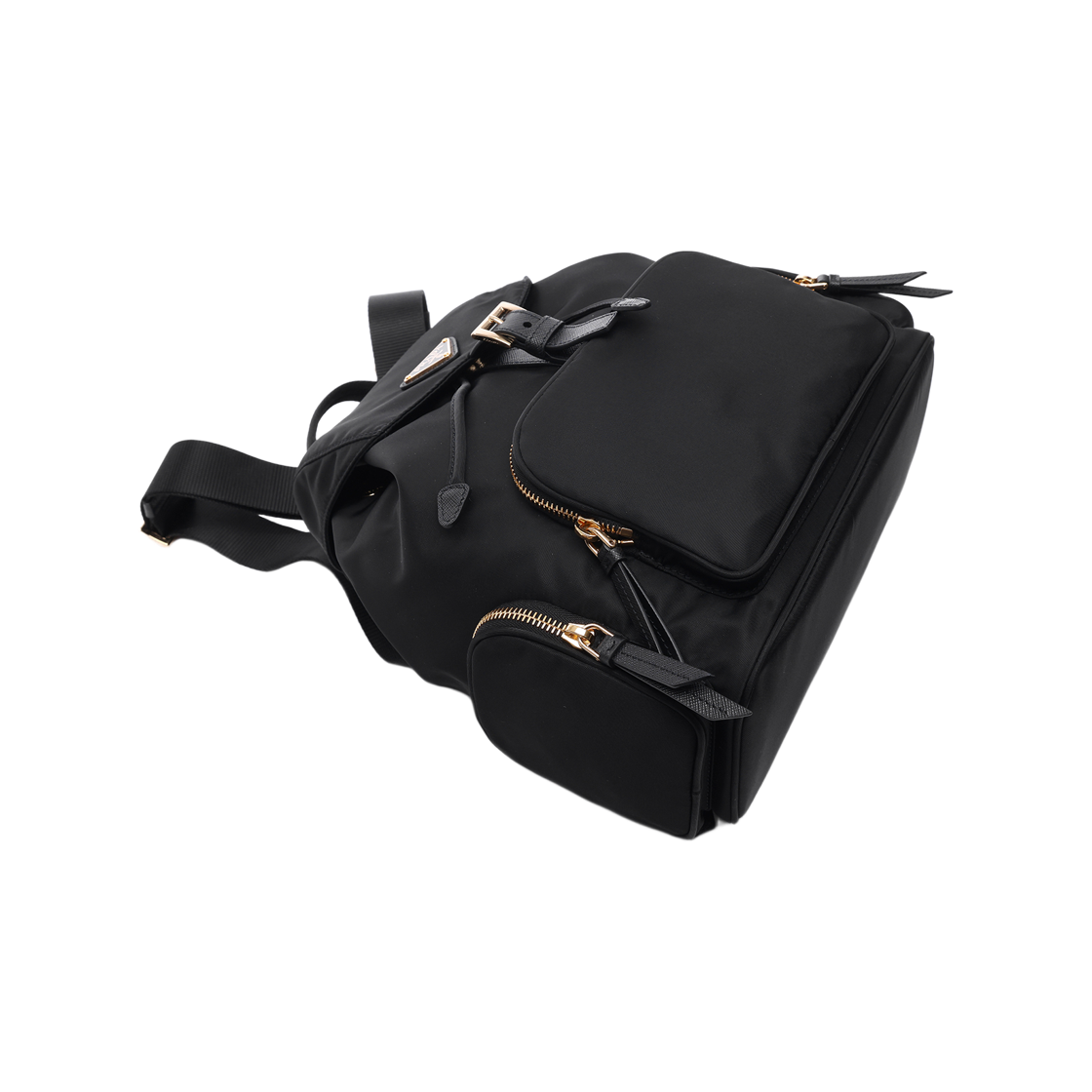 [15% 쿠폰] 프라다 스몰 리나일론 백팩 블랙([15% 쿠폰] Prada Small Re-Nylon Backpack Black) - 5