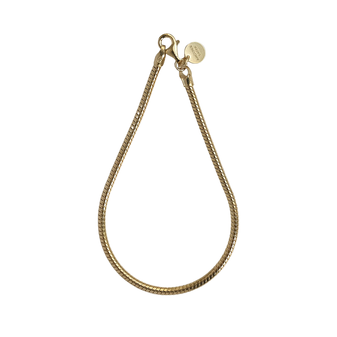 어나더레이어 베이직 볼드 브레이슬릿 골드(Another Layer Basic Bold Bracelet Gold)