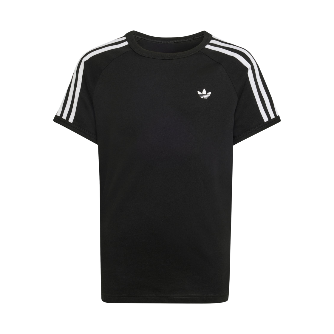 KE0919 (Kids) Adidas 3-Stripes T-Shirt Black White - KR Sizing