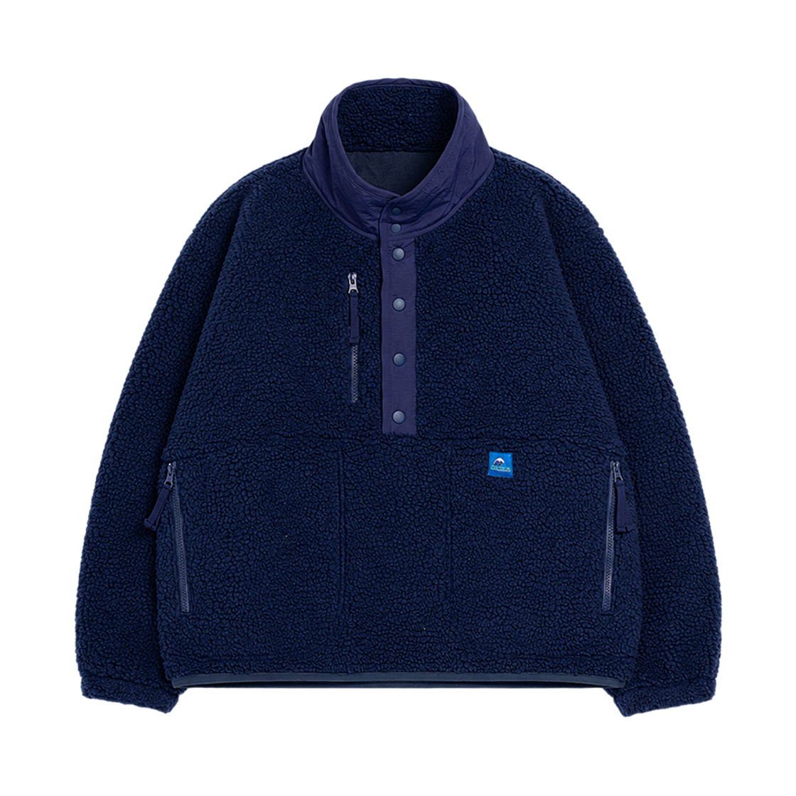 26FW0401 BIGWAVE COLLECTIVE Pacifica Cropped Fleece