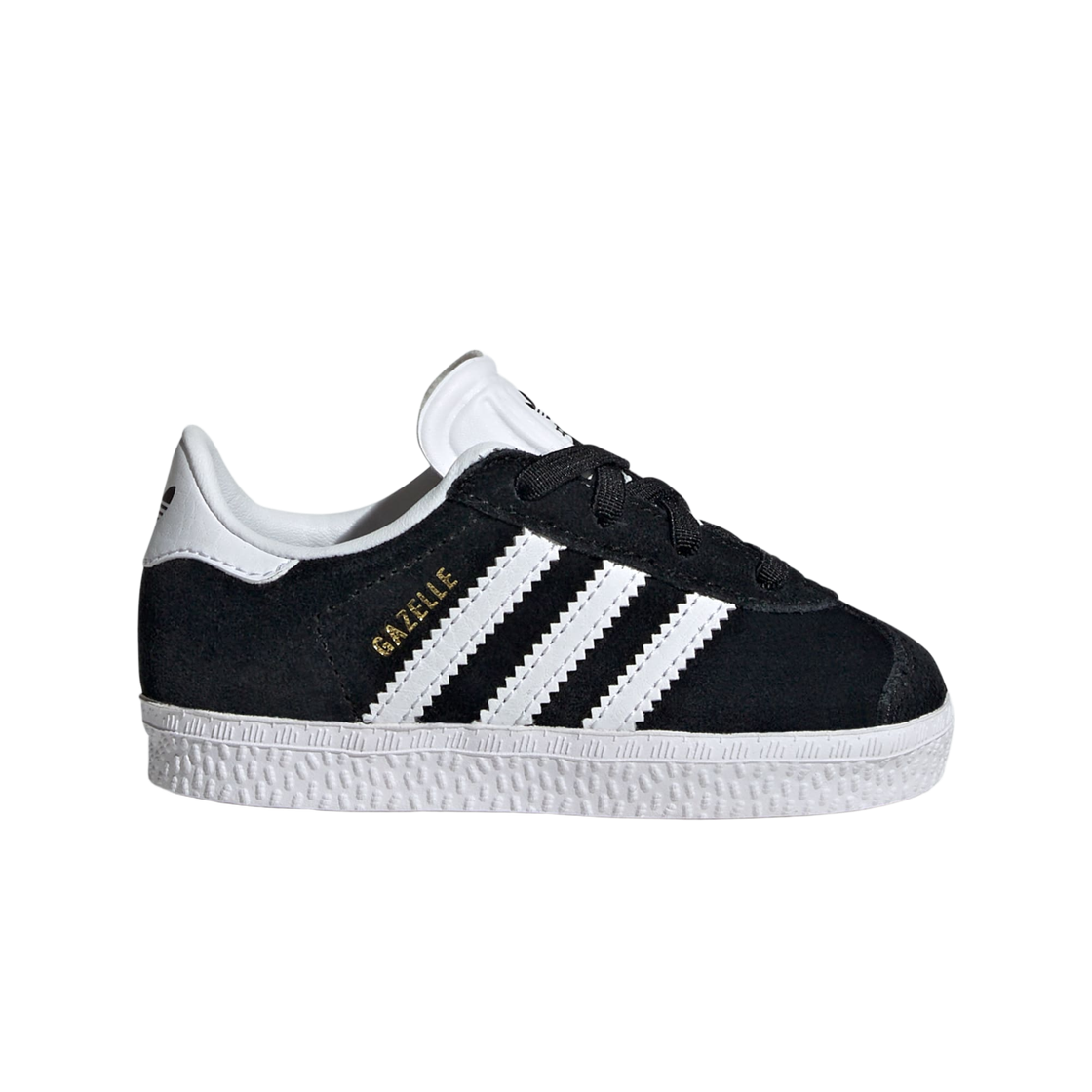 IH0338 (Infant) Adidas Gazelle Comfort Core Black Cloud White
