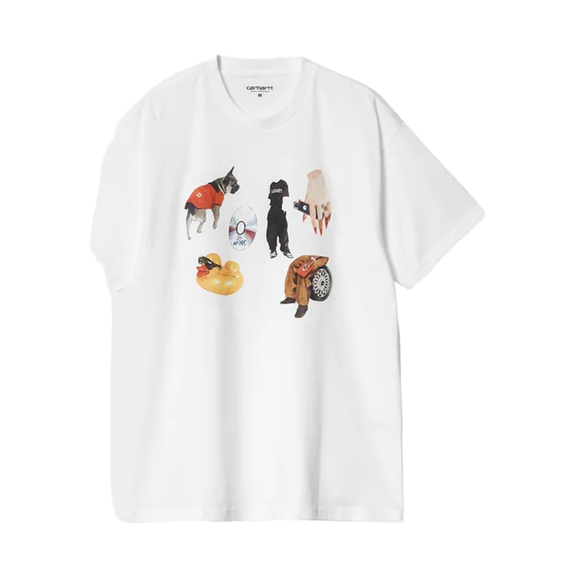 I034780-02-XX Carhartt WIP S/S Jacob Rochester T-Shirt White