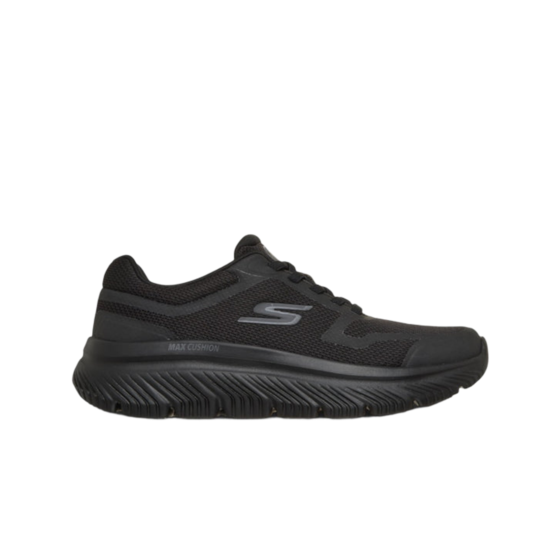 217136-BBK Skechers Go Walk Max Cushioning Hyper Burst Black