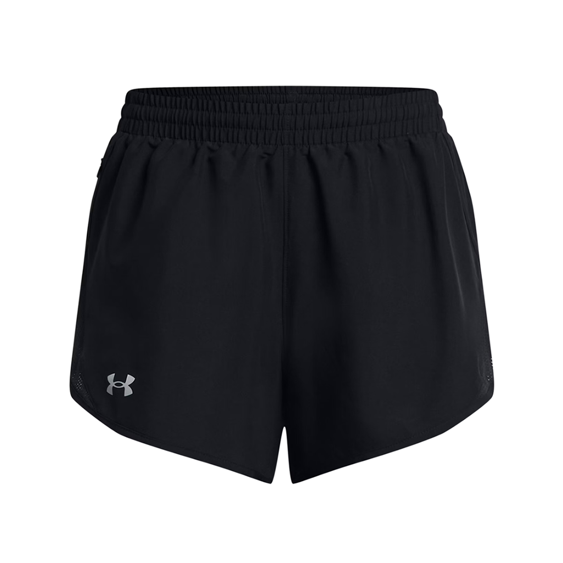 1382438-001 [20% 쿠폰] (W) Under Armour Fly-By 3 Inch Shorts Black Reflective
