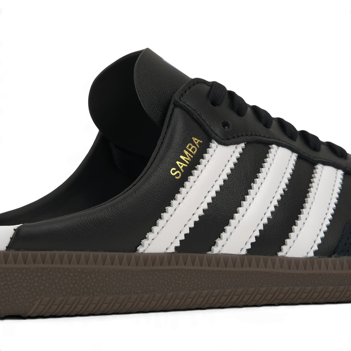 (W) 아디다스 삼바 OG 뮬 코어 블랙 클라우드 화이트((W) Adidas Samba OG Mule Core Black Cloud White) - 8