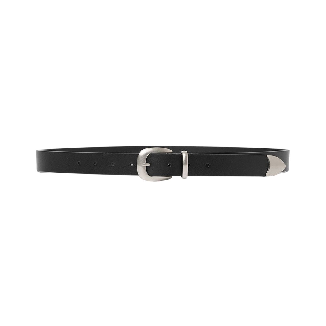 ML1031BLK milloarchive New Division Leather Belt Black