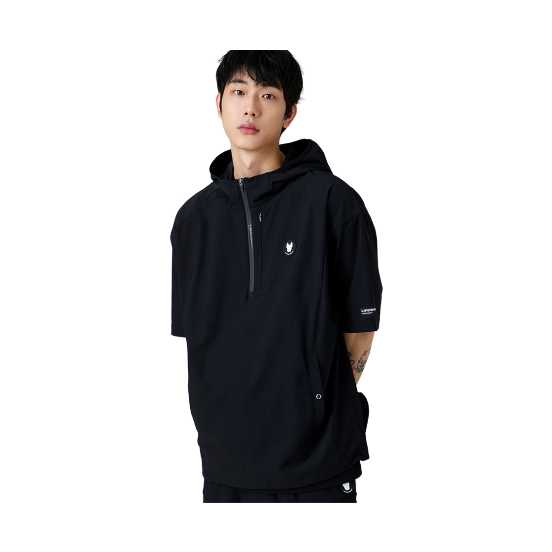 라이프워크 릴렉싱 벤츄리 후드 아노락_LW242AN480(Lifework Relaxing Venture Hooded Anorak_LW242AN480) - 2