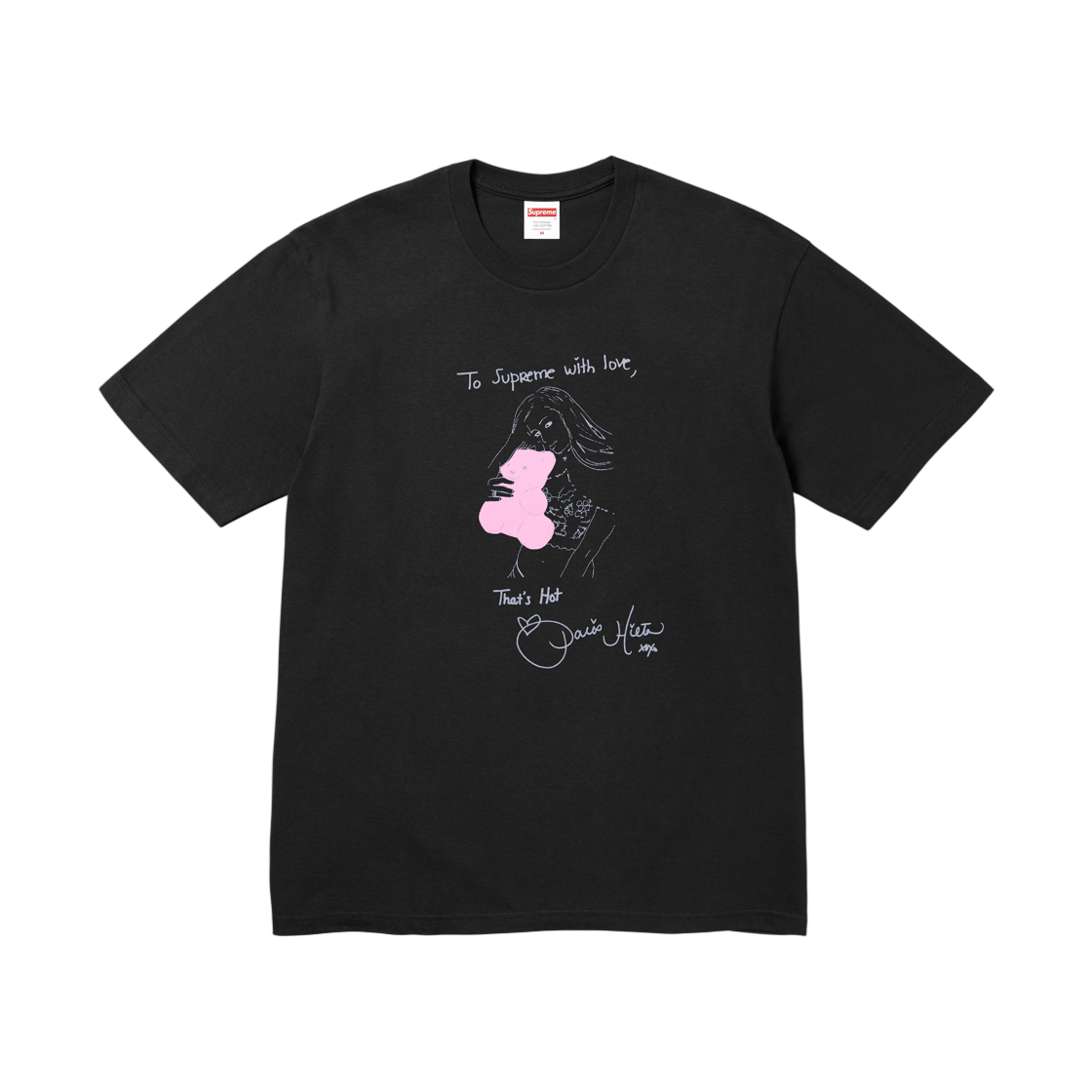 - Supreme Paris T-Shirt Black - 26FW