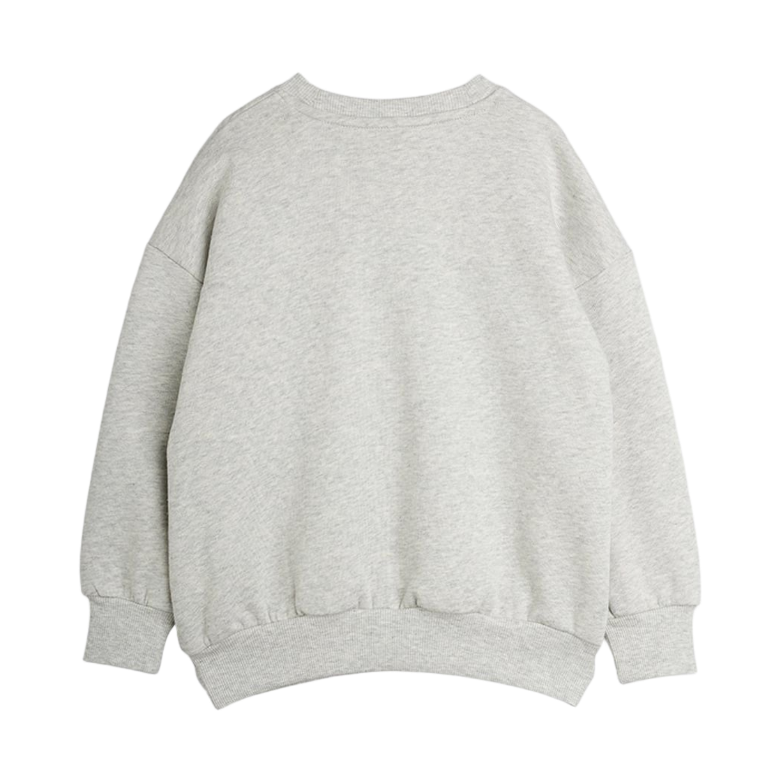 (키즈) 미니 로디니 비올라스 패널 스웨트셔츠 그레이 멜란지((Kids) Mini Rodini Violas Panel Sweatshirt Grey Melange) - 2