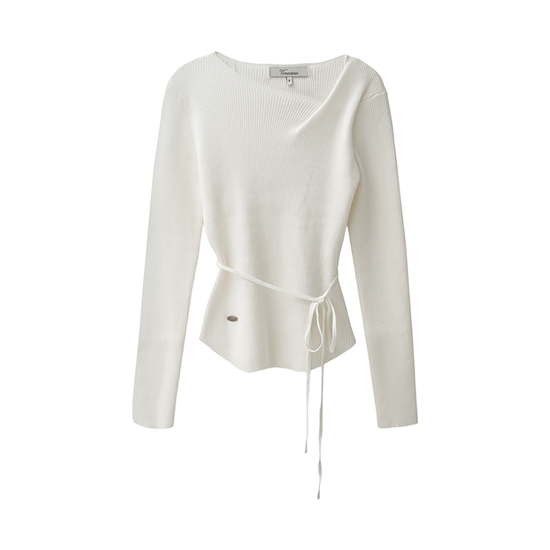 VV63KN12IV VIVACIOUS Allure Twist Slim Knit IVORY