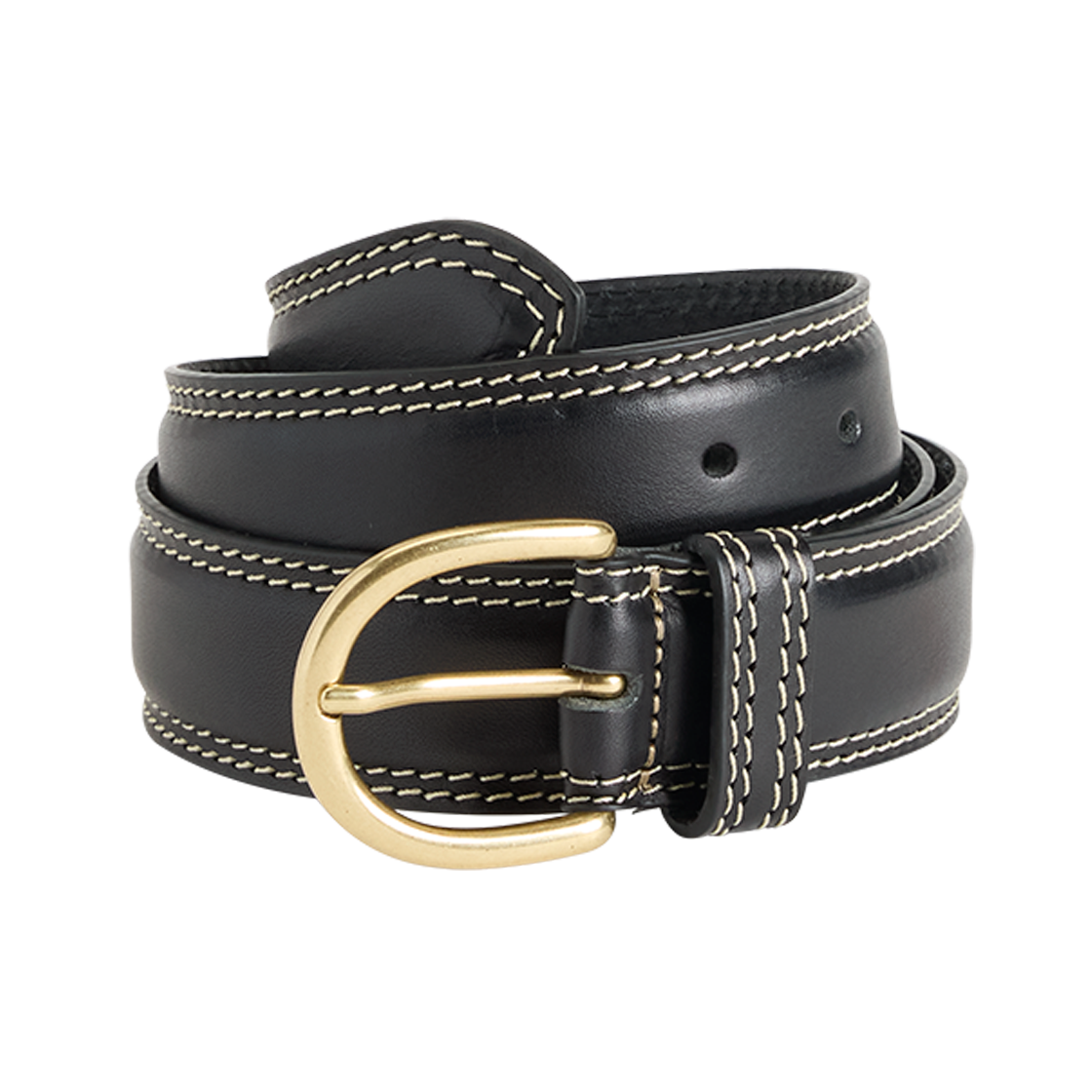 리바이스 올리비아 클래식 페더 엣지 벨트 블랙(Levi's Olivia Classic Feather Edge Belt Black)