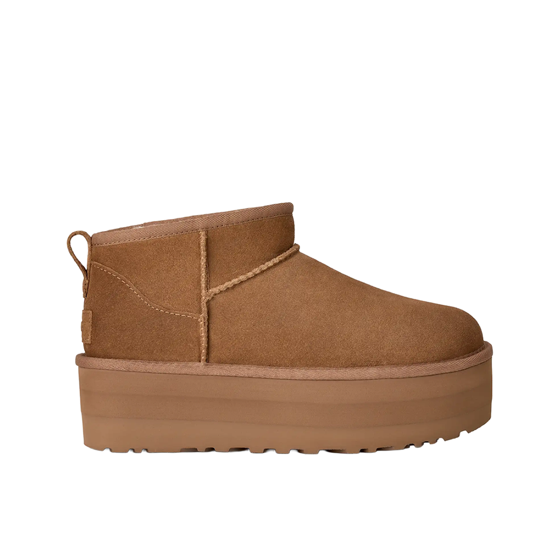 1135092-CHE [20% 쿠폰] (W) UGG Classic Ultra Mini Platform Boots Chestnut