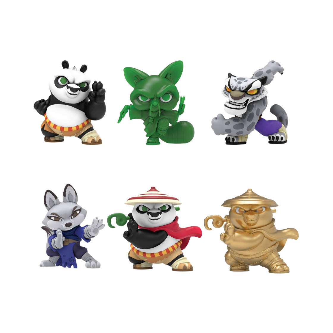 키쿠 쿵푸팬더4 캐릭터 피규어 12개입 풀박스(KIKU KUNG FU PANDA4) - 2