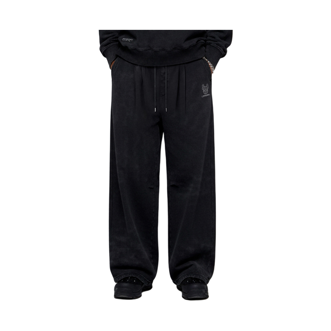라이프워크 L3 빈티지 라독 와이드 팬츠_LW253KL306(Lifework L3 Vintage Raduck Wide Pants_LW253KL306) - 2