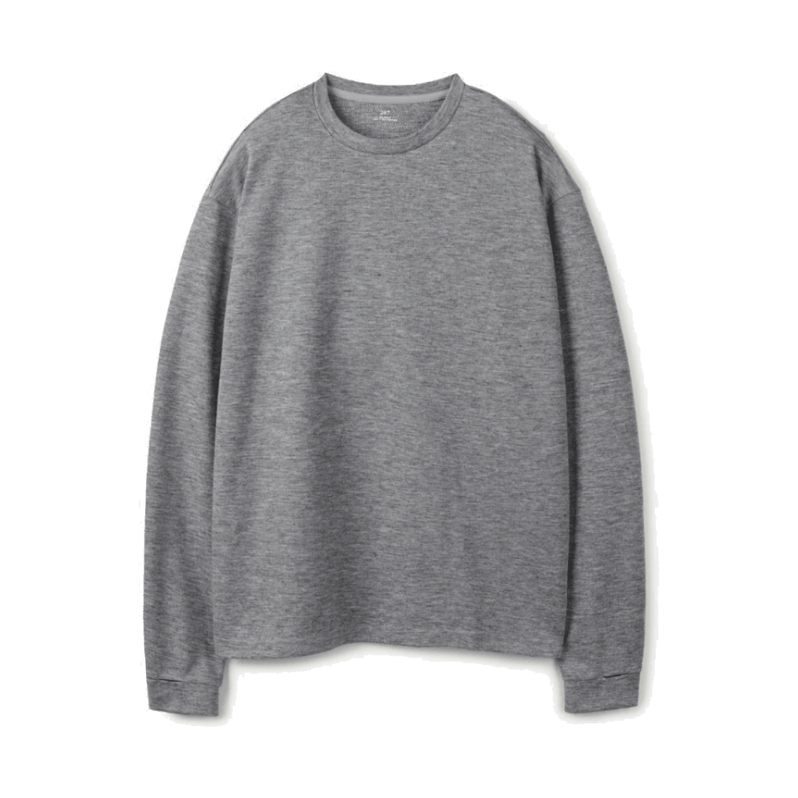 TMTAX26501GYM 24/7series Solarlite Long Sleeve Melange Gray