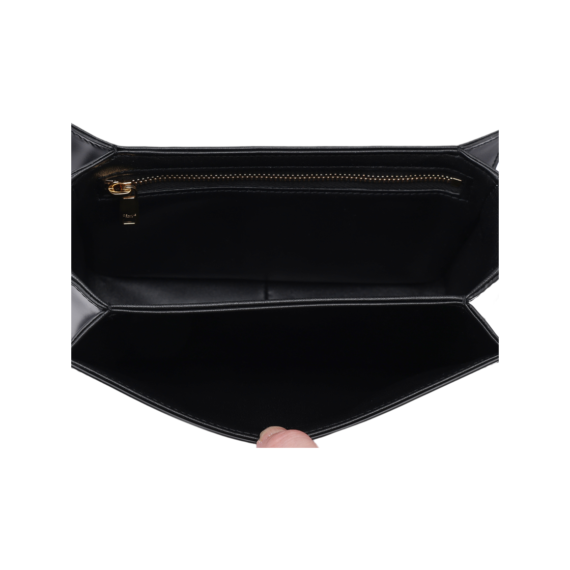 [15% 쿠폰] 셀린느 샤이니 카프스킨 틴 트리옹프 백 블랙([15% 쿠폰] Celine Teen Triomphe Bag in Shiny Calfskin Black) - 6