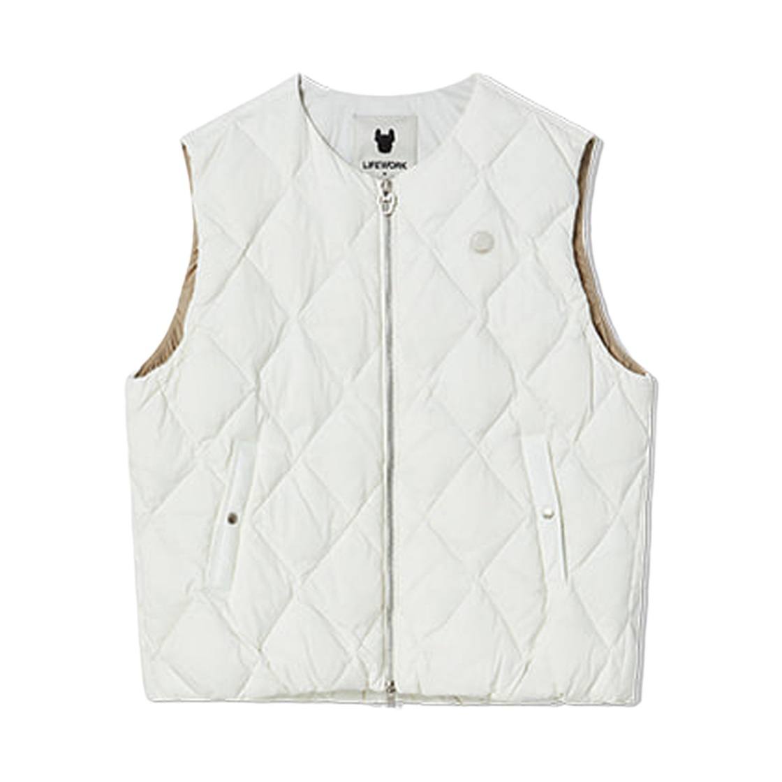 LW254DV700 Lifework Lite Diamond Quilted Mid-Down Vest_LW254DV700