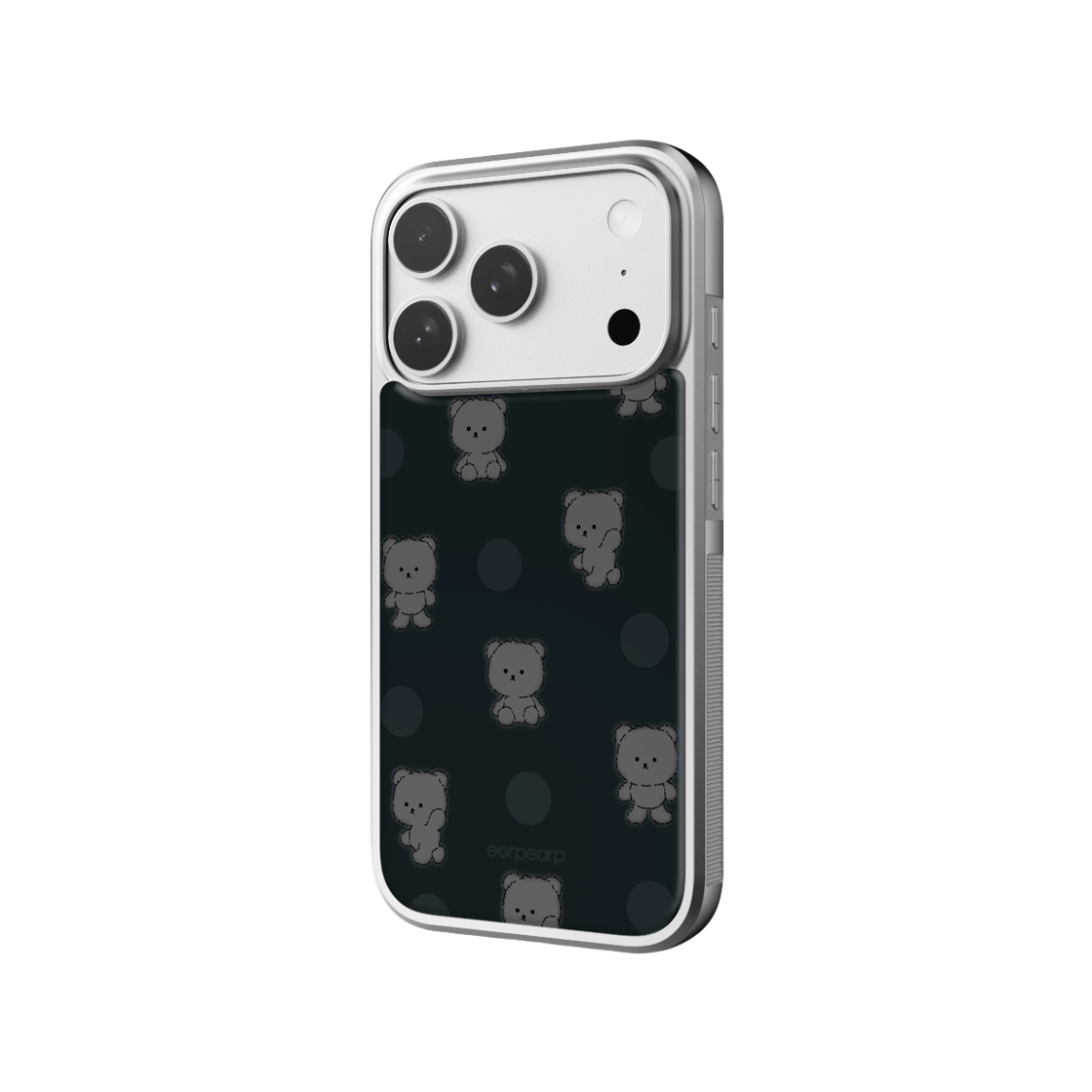 어프어프 티니 코비 에폭시 케이스 실버(EARPEARP Tiny Covy Epoxy Case Silver) - 2