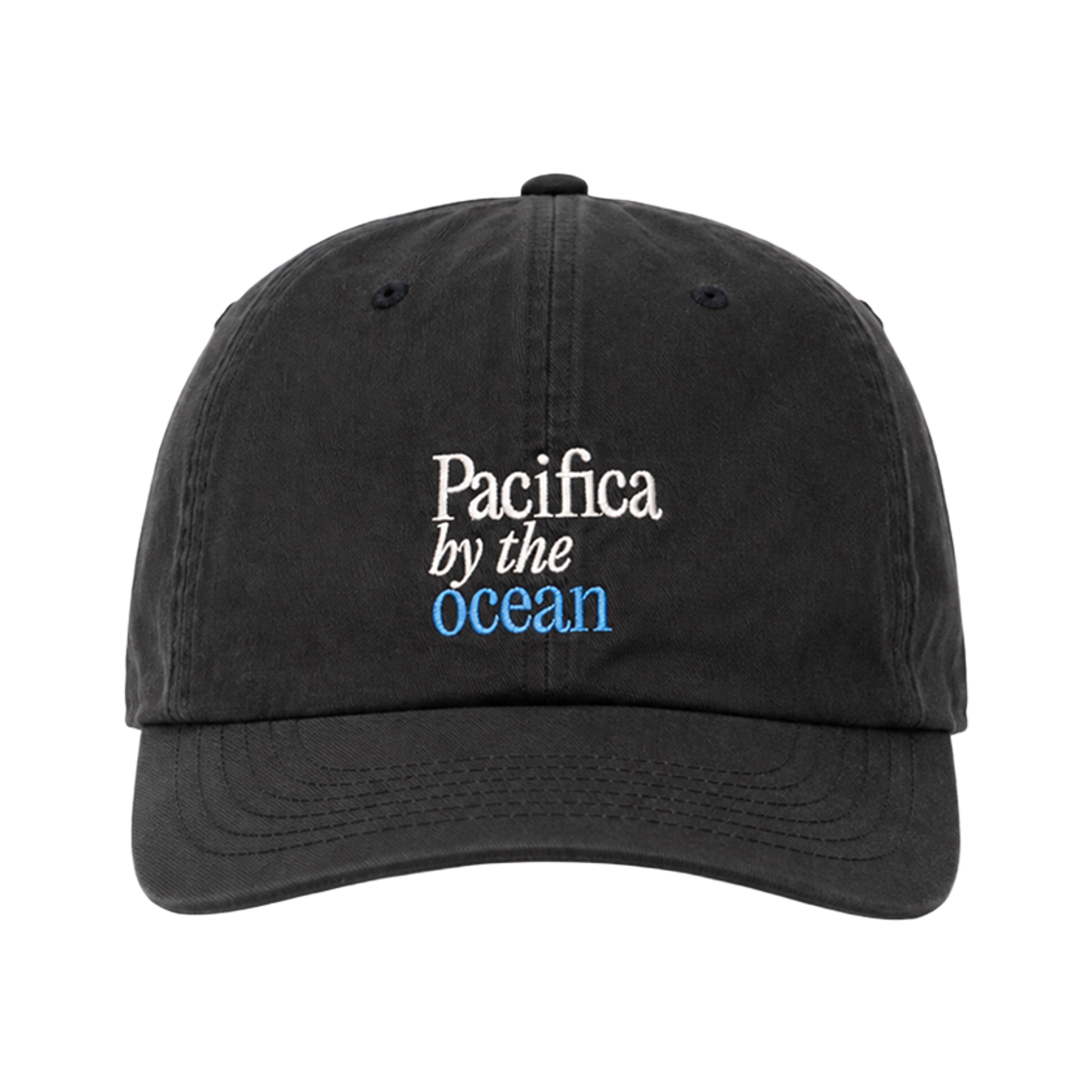 26FW0409 BIGWAVE COLLECTIVE Acifica Ocean Washed Wide Ball Cap Dark Navy