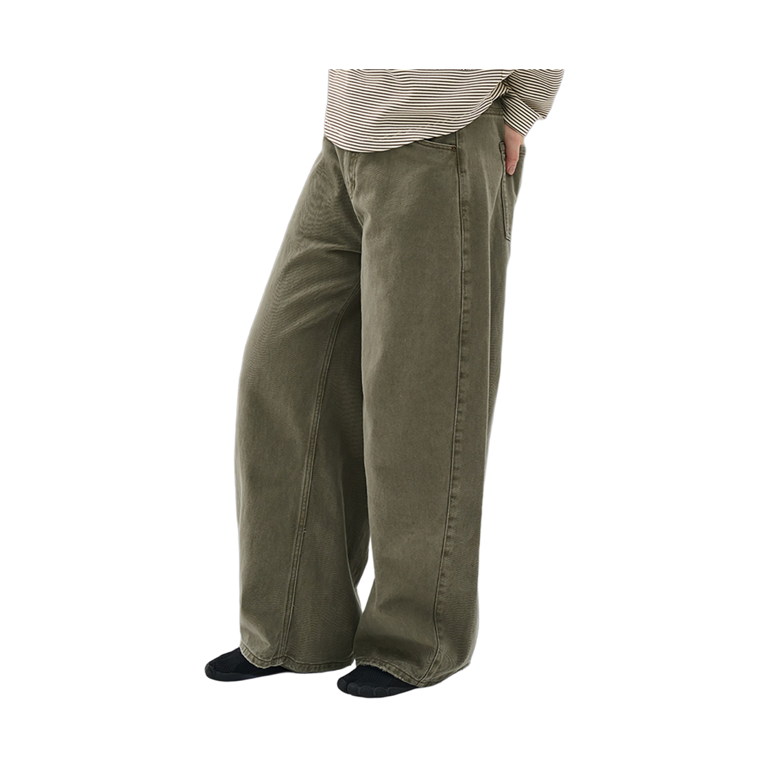 라이프워크 LW2 빈티지 커브드 팬츠_LW263WL720(Lifework LW2 Vintage Curved Pants_LW263WL720) - 3