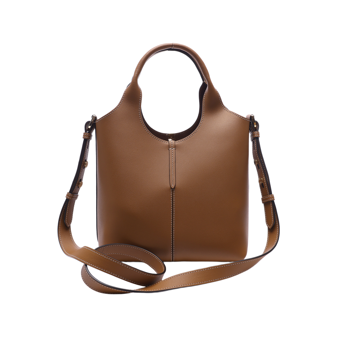 [15% 쿠폰] (W) 토즈 미니 쇼퍼백 브라운([15% 쿠폰] (W) Tod's Mini Shopper Bag Brown) - 4