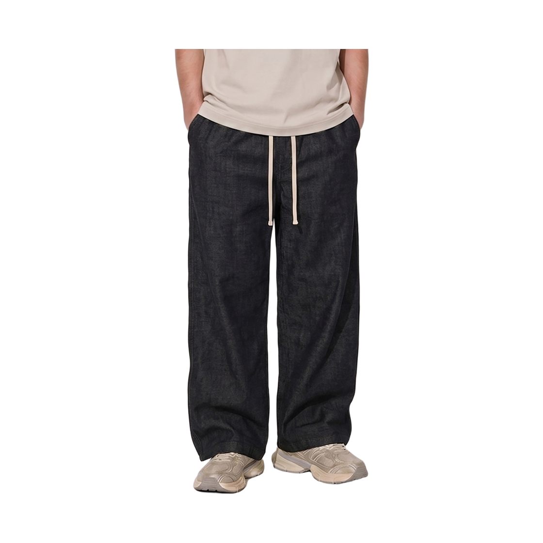 라이프워크 L3 로우 밴딩 데님 팬츠_LW263DL130(Lifework L3 Low Banding Denim Pants_LW263DL130) - 3