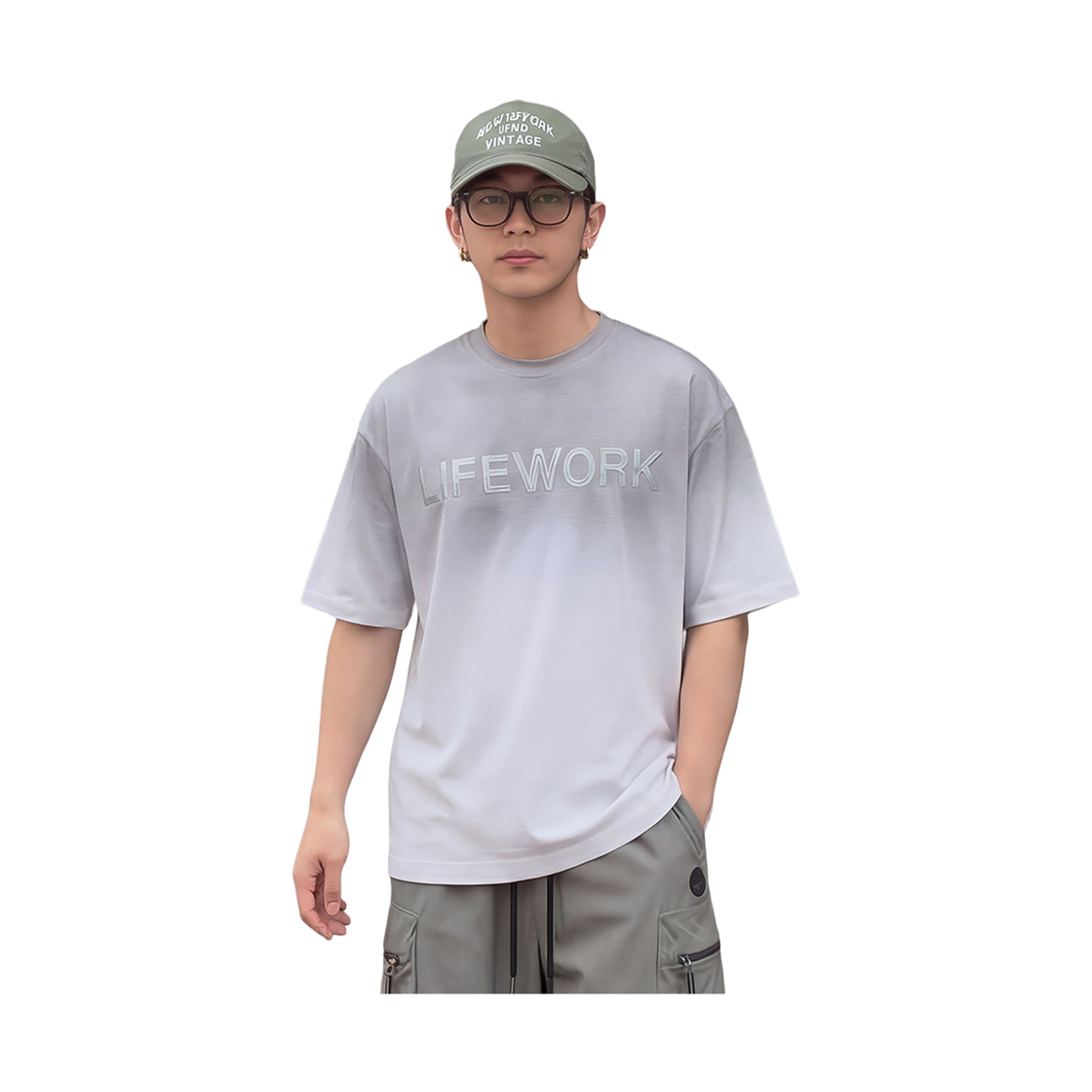 라이프워크 빈티지 테이프 그래픽 반팔 티셔츠_LW262TS426(Lifework Vintage Tape Graphic Short-Sleeve T-Shirt_LW262TS426) - 3