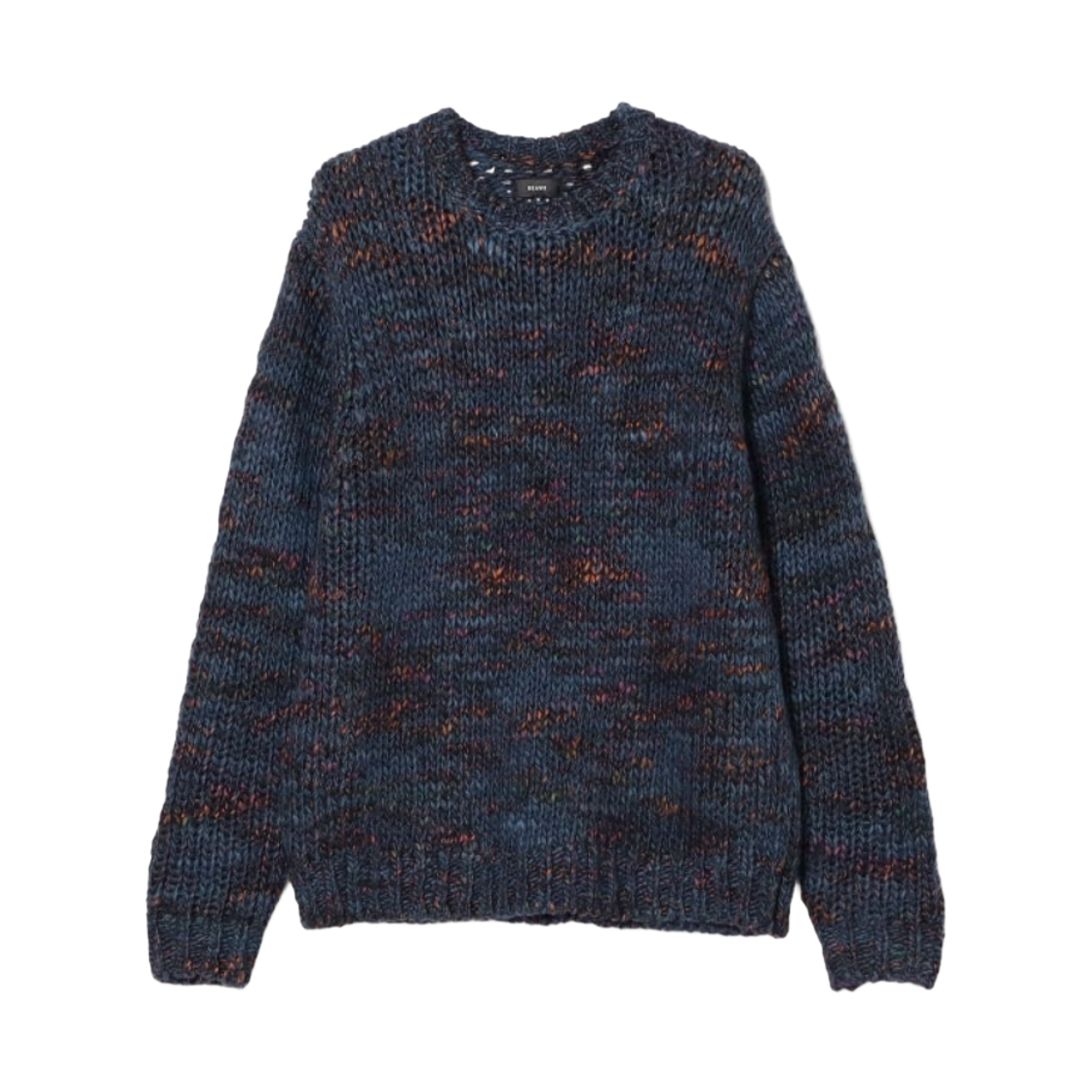 11-15-1846-147 Beams 1.5 Gauge Multi Bulky Knit Navy