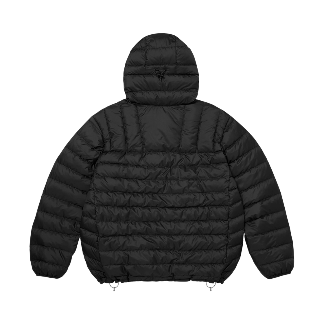 슈프림 마이크로 다운 하프 집 후드 풀오버 블랙 - 26FW(Supreme Micro Down Half Zip Hooded Pullover Black - 26FW) - 2