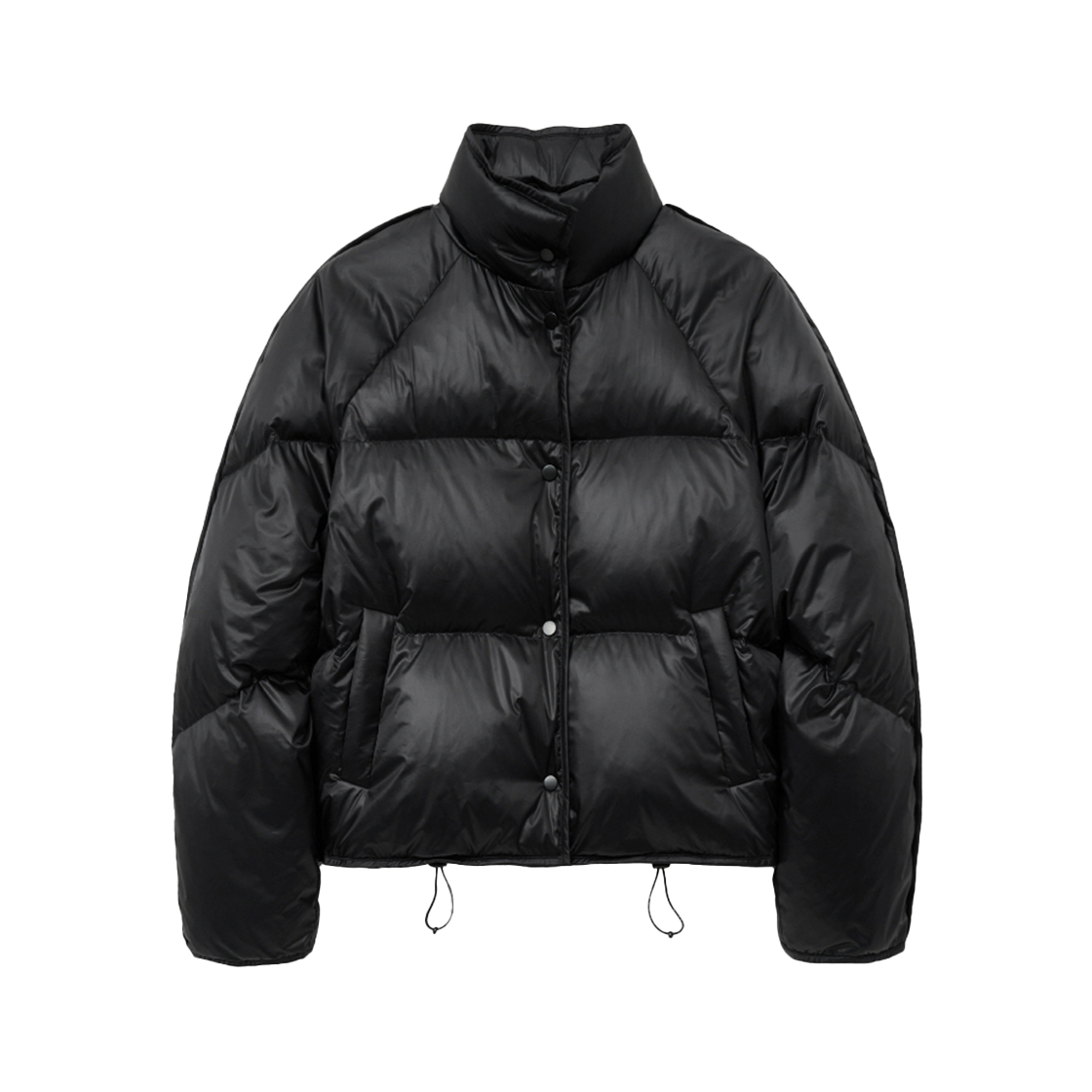 IW2F4JP01BK INSILENCE WOMEN Glossy Goose Down Jacket Black