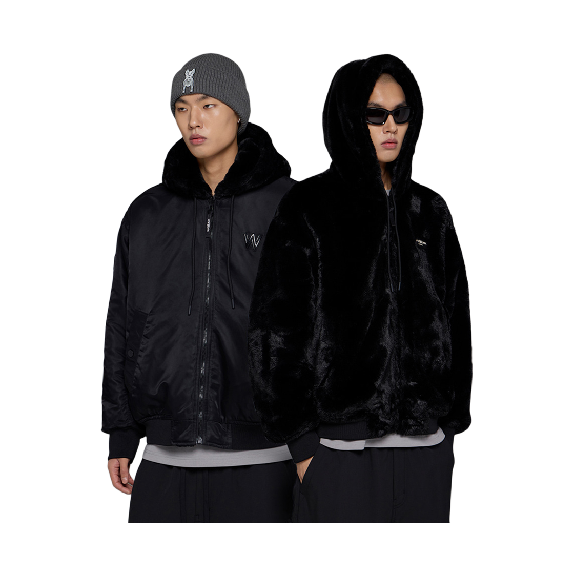 라이프워크 뉴밍스타 리버시블 항공 점퍼_LW254JP631(Lifework Newming Star Reversible Flight Jumper_LW254JP631) - 2