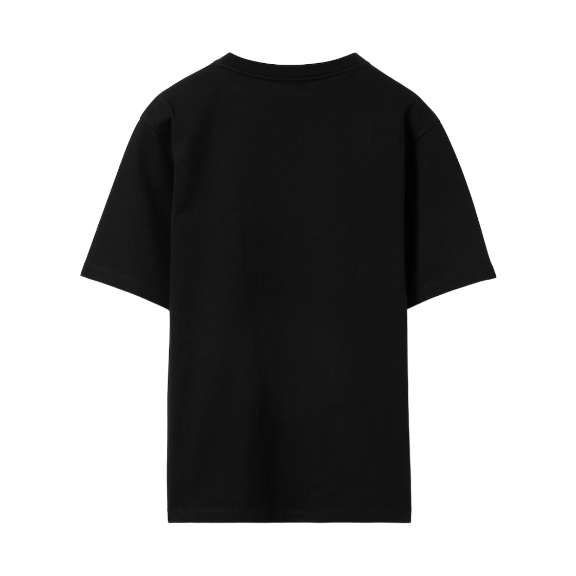 (W) 셀린느 루즈 티셔츠 코튼 저지 블랙 화이트((W) Celine Loose T-Shirt in Cotton Jersey Black White) - 2