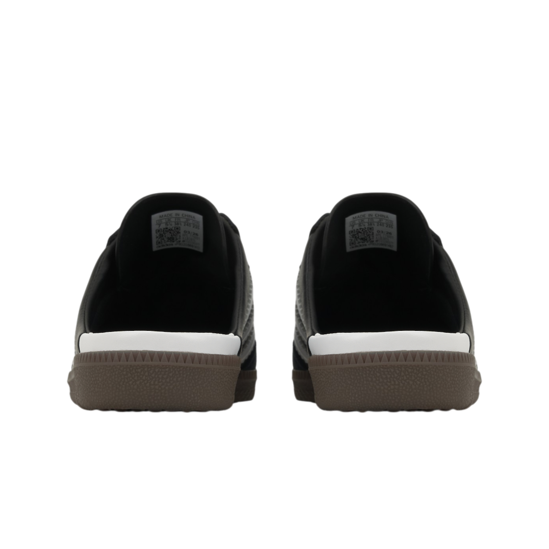 (W) 아디다스 삼바 OG 뮬 코어 블랙 클라우드 화이트((W) Adidas Samba OG Mule Core Black Cloud White) - 6
