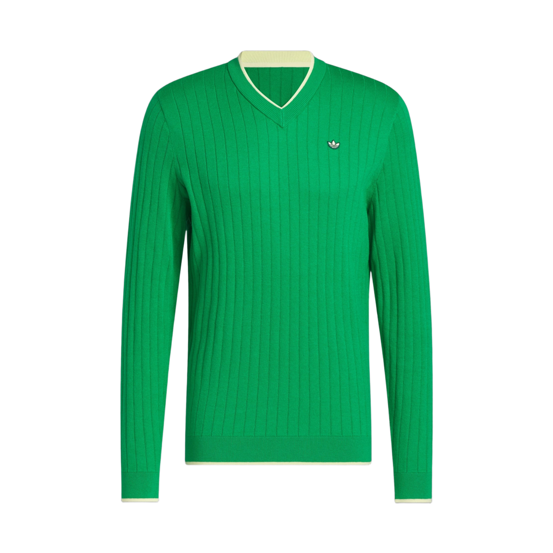 JP1194 Adidas Golf Originals Cashmere Knit Sweater Green - KR Sizing