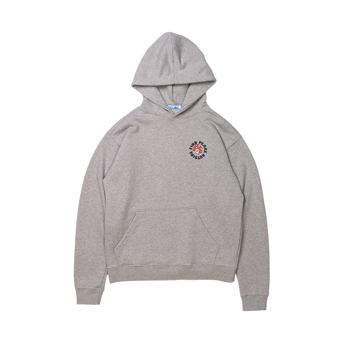 빅웨이브 컬렉티브 서울숲 후드티 스포츠그레이(BIGWAVE COLLECTIVE Seoul Forest Park Hoodie) - 2