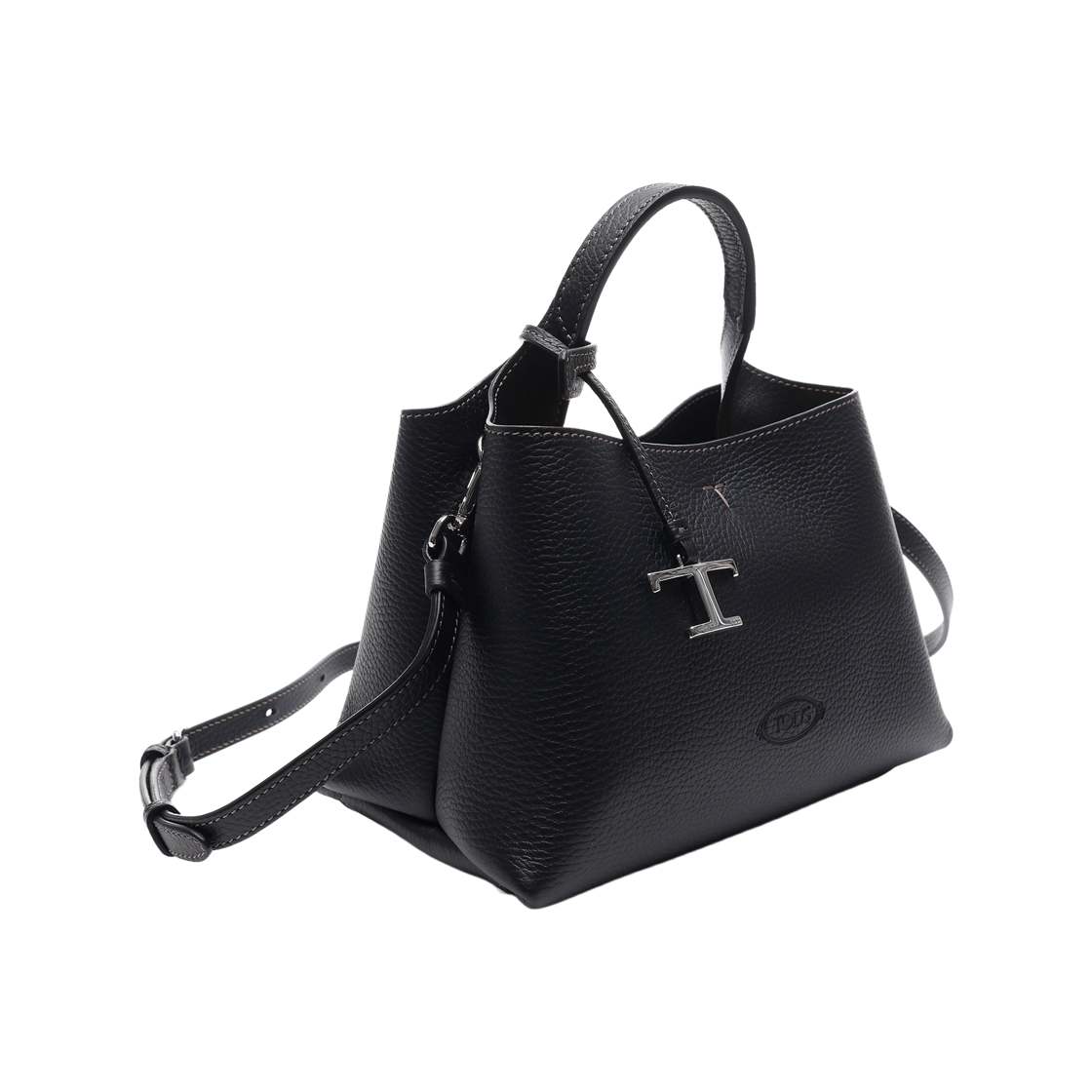 [15% 쿠폰] 토즈 레더 마이크로 백 블랙([15% 쿠폰] Tod's Leather Micro Bag Black) - 3