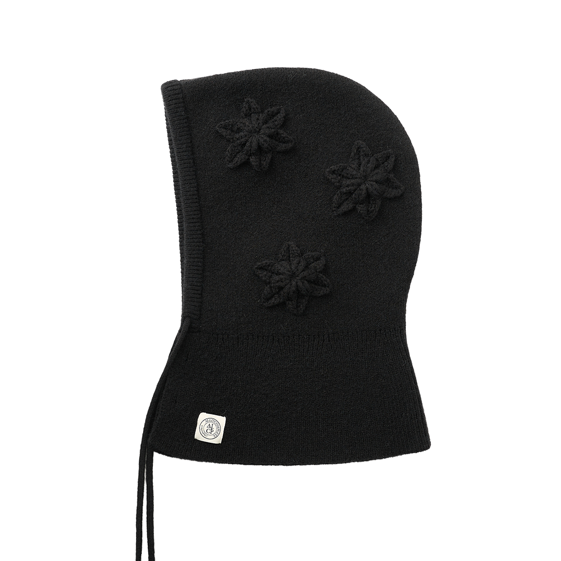 올인컴플리트 스노우 블룸 바라클라바 블랙(Allincomplete Snow Bloom Balaclava Black)