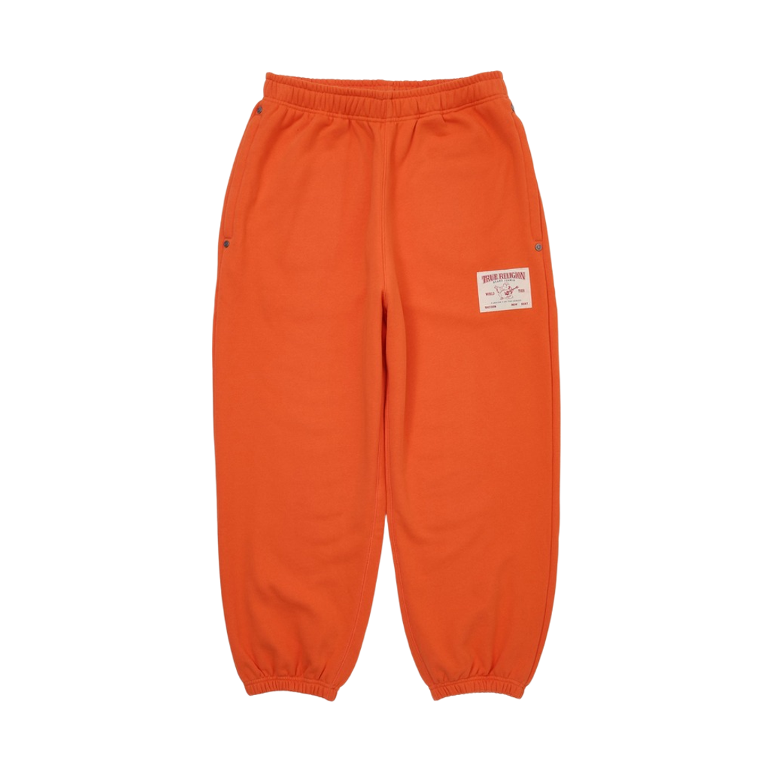 TRB4SPU101OOG True Religion Glorious Jogger Sweat Pants - Orange
