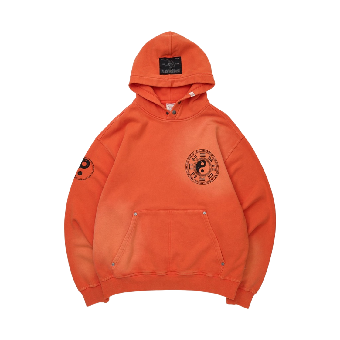 트루릴리젼 탈리스만 워시드 후디 - 워시드 오렌지(True Religion Talisman Washed Hoodie - Washed Orange) - 2