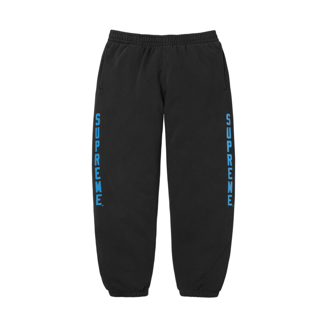 - Supreme Washed Logo Sweatpant Black - 26FW