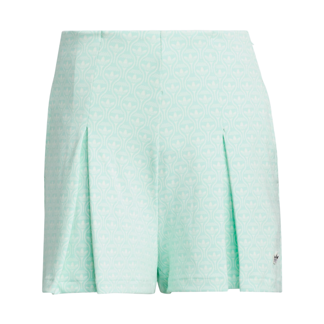 KE7779 (W) Adidas Originals All Over Skort Clear Mint Chalk White - KR Sizing