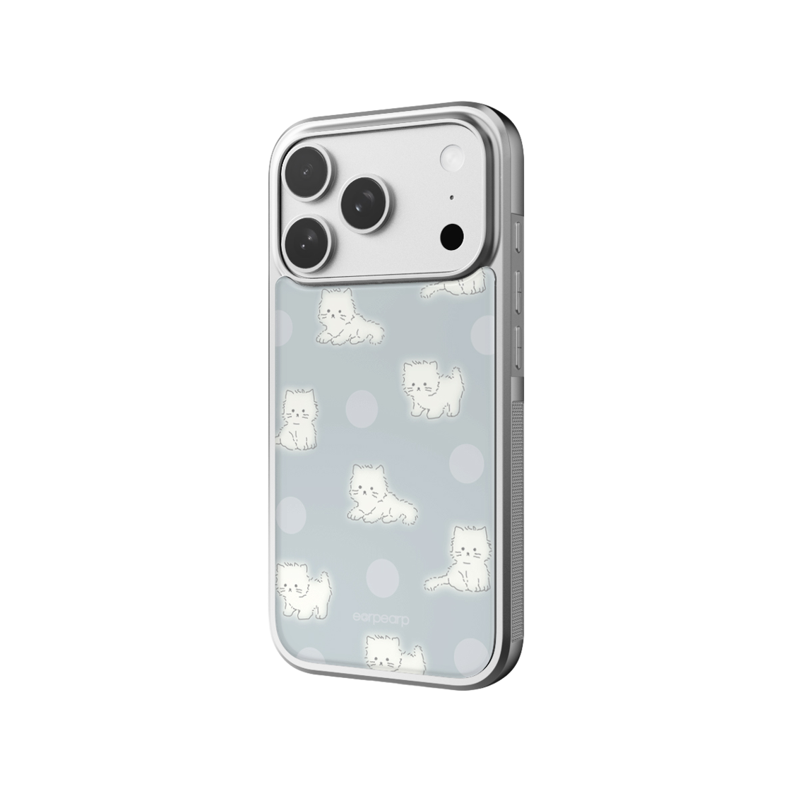 어프어프 티니 치치 에폭시 케이스 실버(EARPEARP Tiny Chichi Epoxy Case Silver) - 2