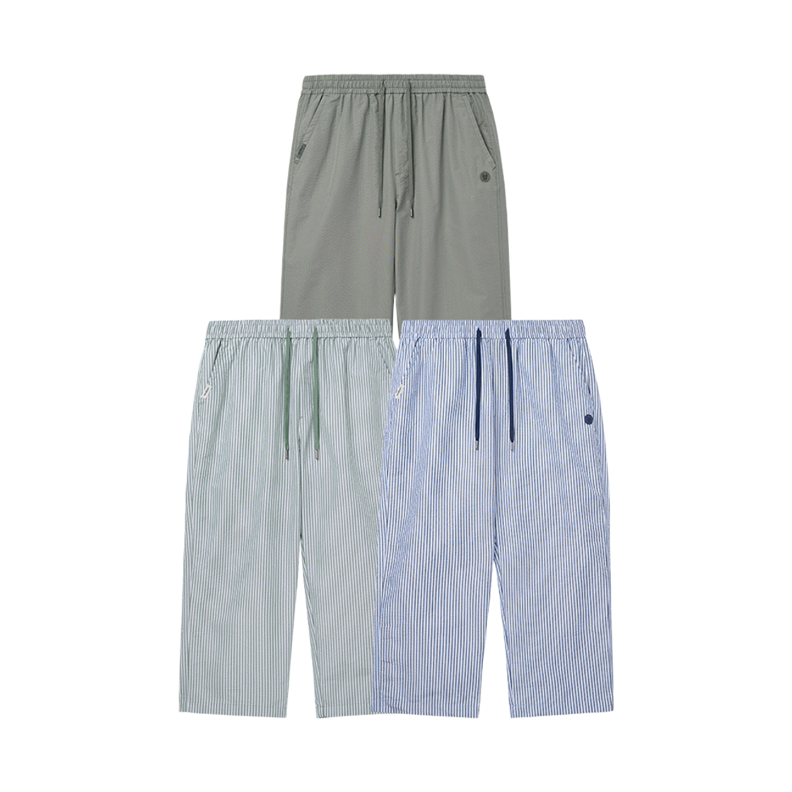 라이프워크 L2 코인와펜 시어서커 밴딩 팬츠_LW262WL478(Lifework L2 Coin Patch Seersucker Banding Pants_LW262WL478) - 2