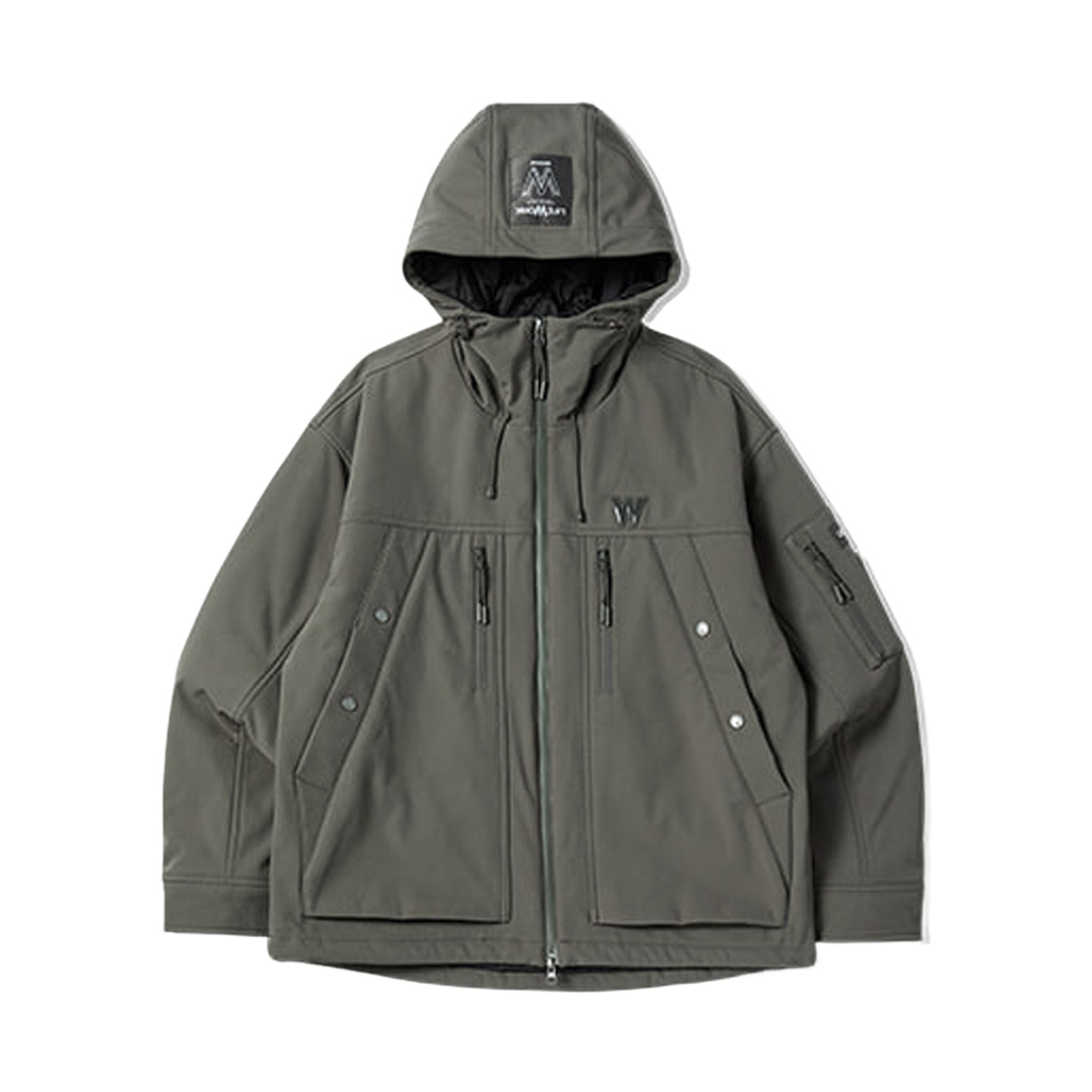 라이프워크 테크 포켓 하이넥 후드 점퍼_LW254JP476(Lifework Tech Pocket High-Neck Hooded Jumper_LW254JP476) - 4