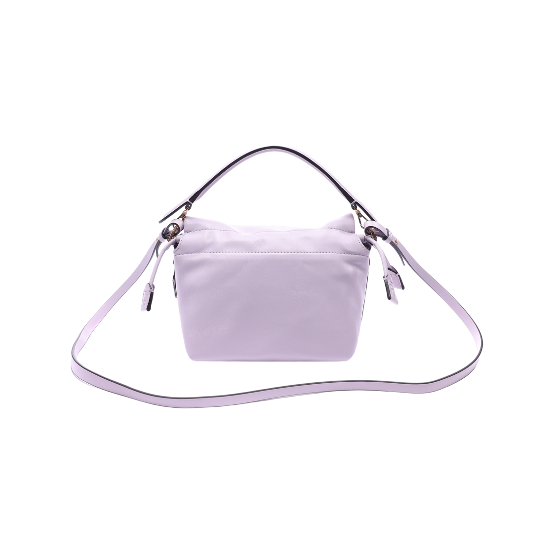 [15% 쿠폰] 펜디 맘마 바게트 나파 레더 미니백 퍼플([15% 쿠폰] Fendi Mamma Baguette Nappa Leather Mini Bag Purple) - 4