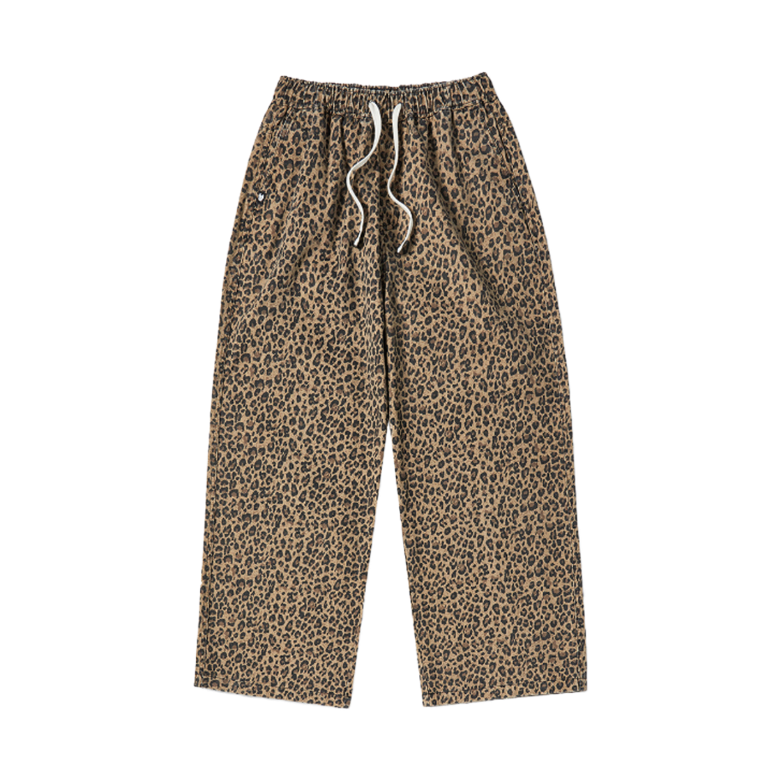 라이프워크 LW3 호피 울오버 밴딩 팬츠_LW261WL752(Lifework LW3 Leopard Wool Over Banding Pants_LW261WL752) - 4