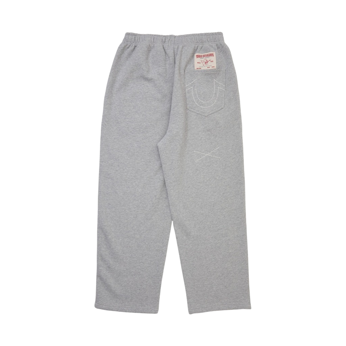 트루릴리젼 글로리어스 스트레이트 스웨트팬츠 - 멜란지 그레이(True Religion Glorious Straight Sweat Pants - Melange Grey) - 2