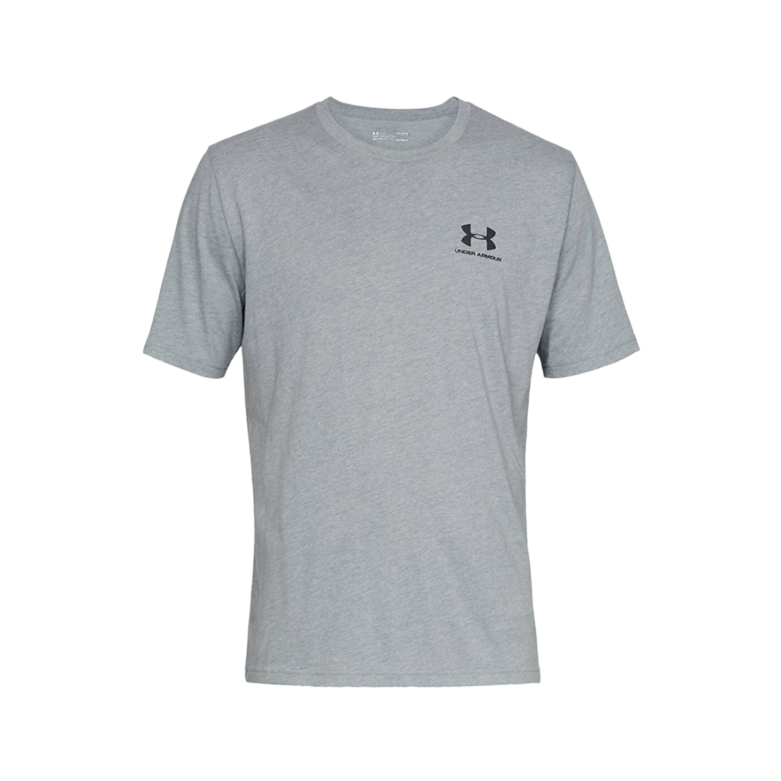 1326799-036 [20% 쿠폰] Under Armour Sportstyle Left Chest Short Sleeve T-Shirt Steel Light Heather