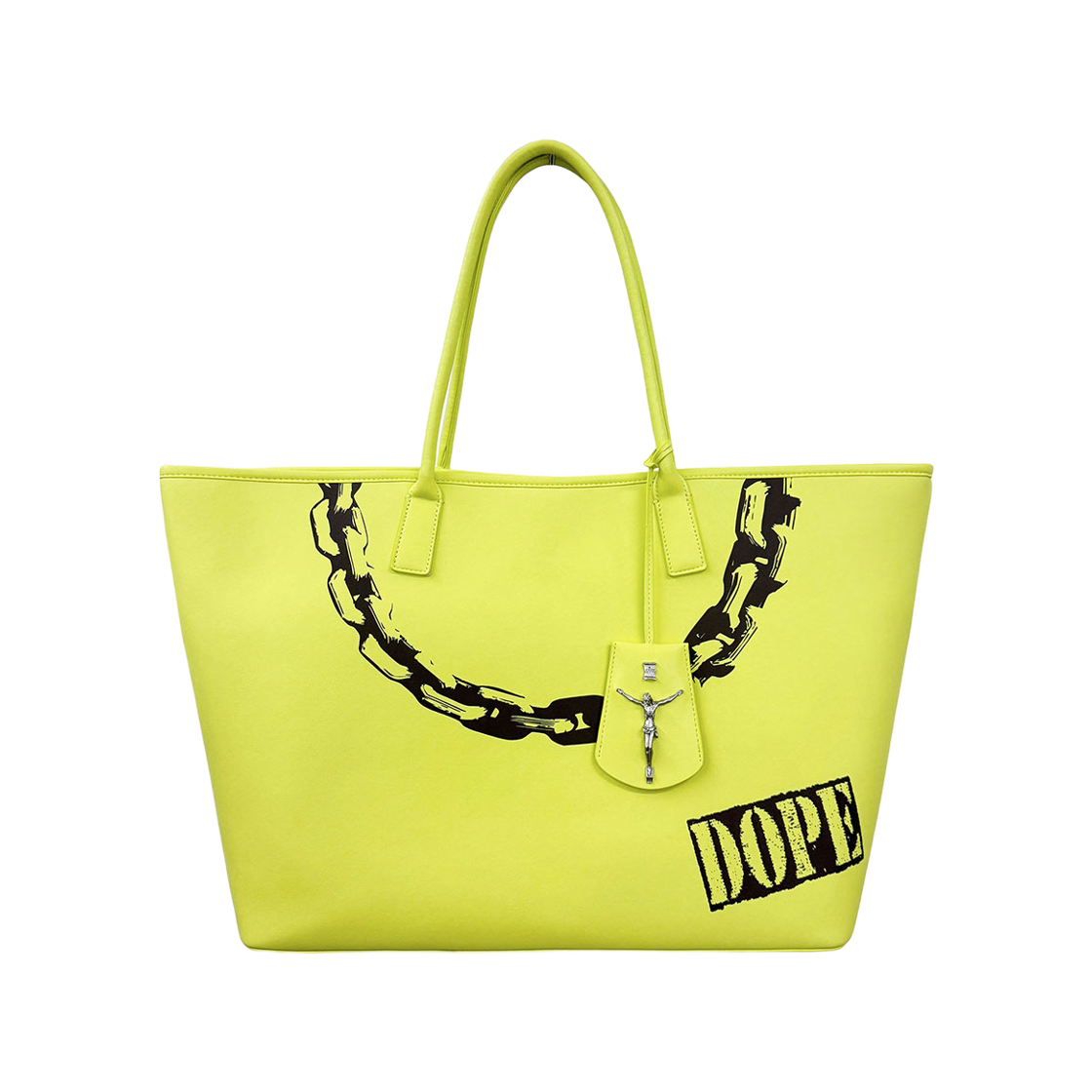 SC26A515YE Sculptor Couture Grocery Tote Bag Neon Yellow